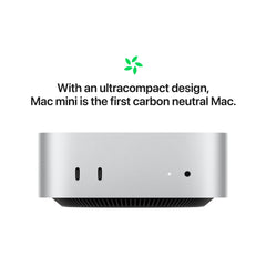 Mac mini M4 Apple M4 чип с 10-ядрен CPU и 10-ядрен GPU 24GB 1TB - iSTYLE.bg