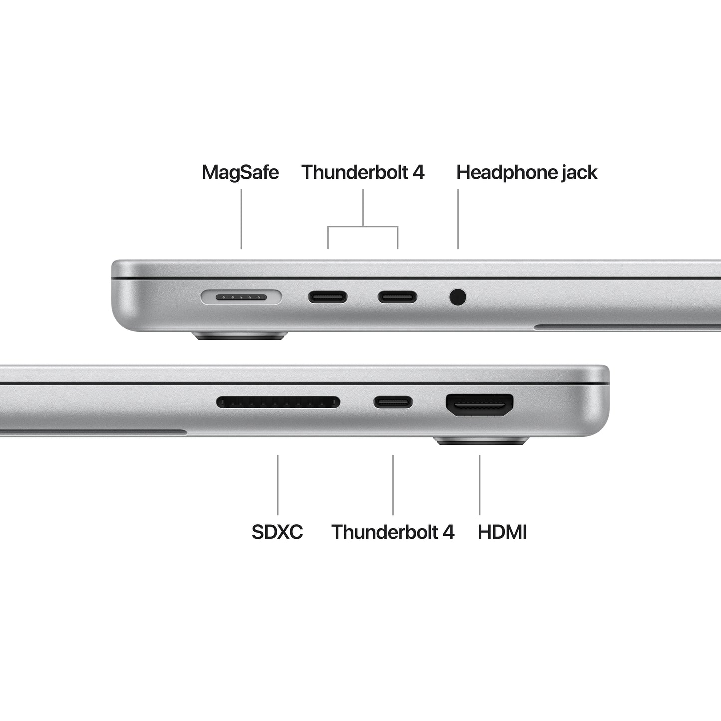 14-inch MacBook Pro: Apple M4 chip with 10-core CPU and 10-core GPU, 1TB SSD - Silver - iSTYLE BG