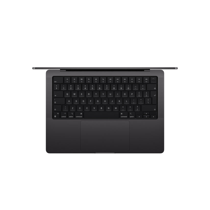 MacBook Pro 14 с М4 чип с 10 ядрен CPU и 10 ядрен GPU |16GB памет | 512GB SSD - Черен - Russian клавиатура - iSTYLE BG