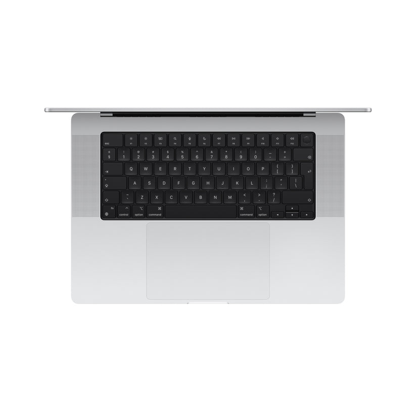 16-inch MacBook Pro: Apple M4 Pro chip with 14‑core CPU and 20‑core GPU, 512GB SSD - Silver - iSTYLE BG