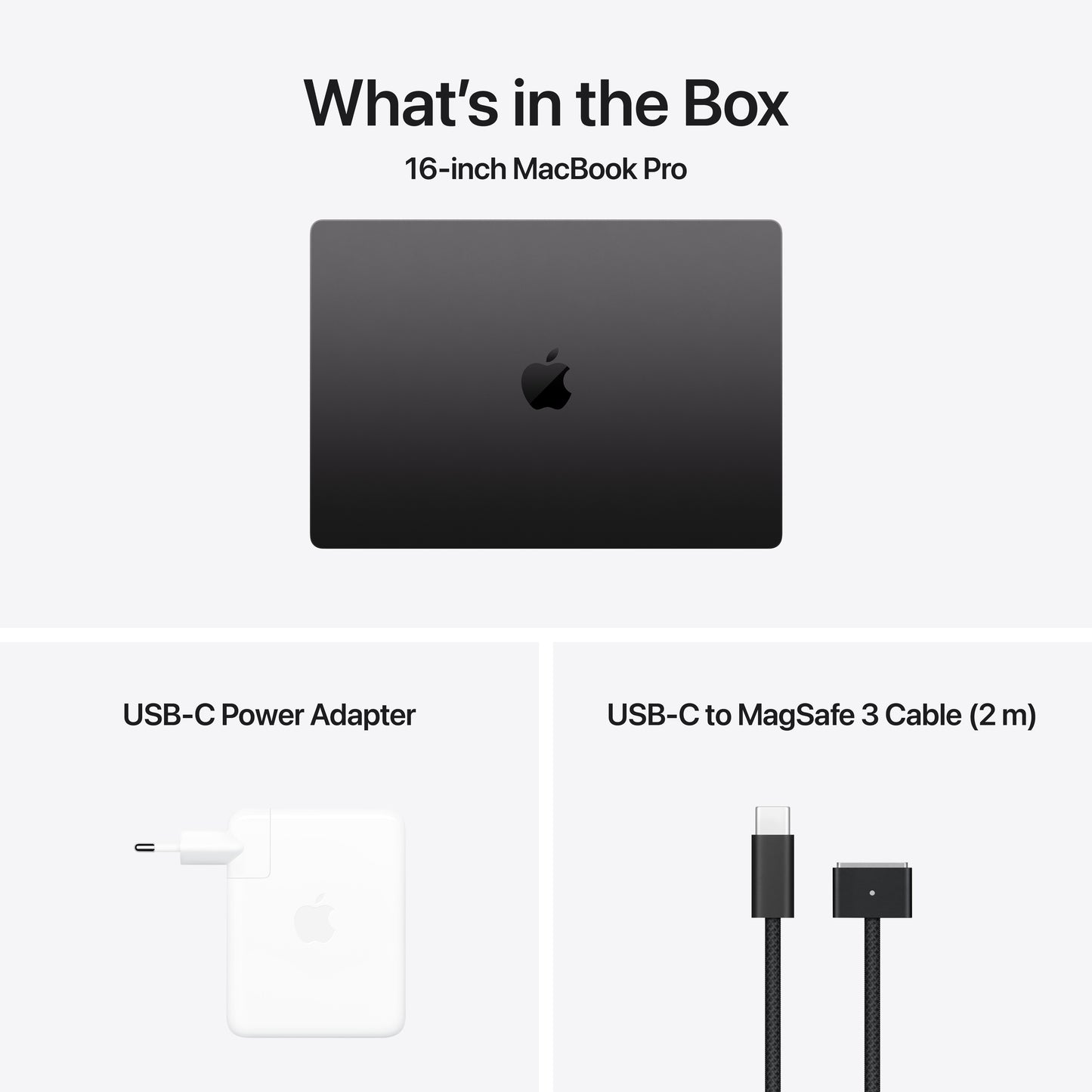 16-inch MacBook Pro: Apple M4 Pro chip with 14‑core CPU and 20‑core GPU, 512GB SSD - Space Black - iSTYLE BG