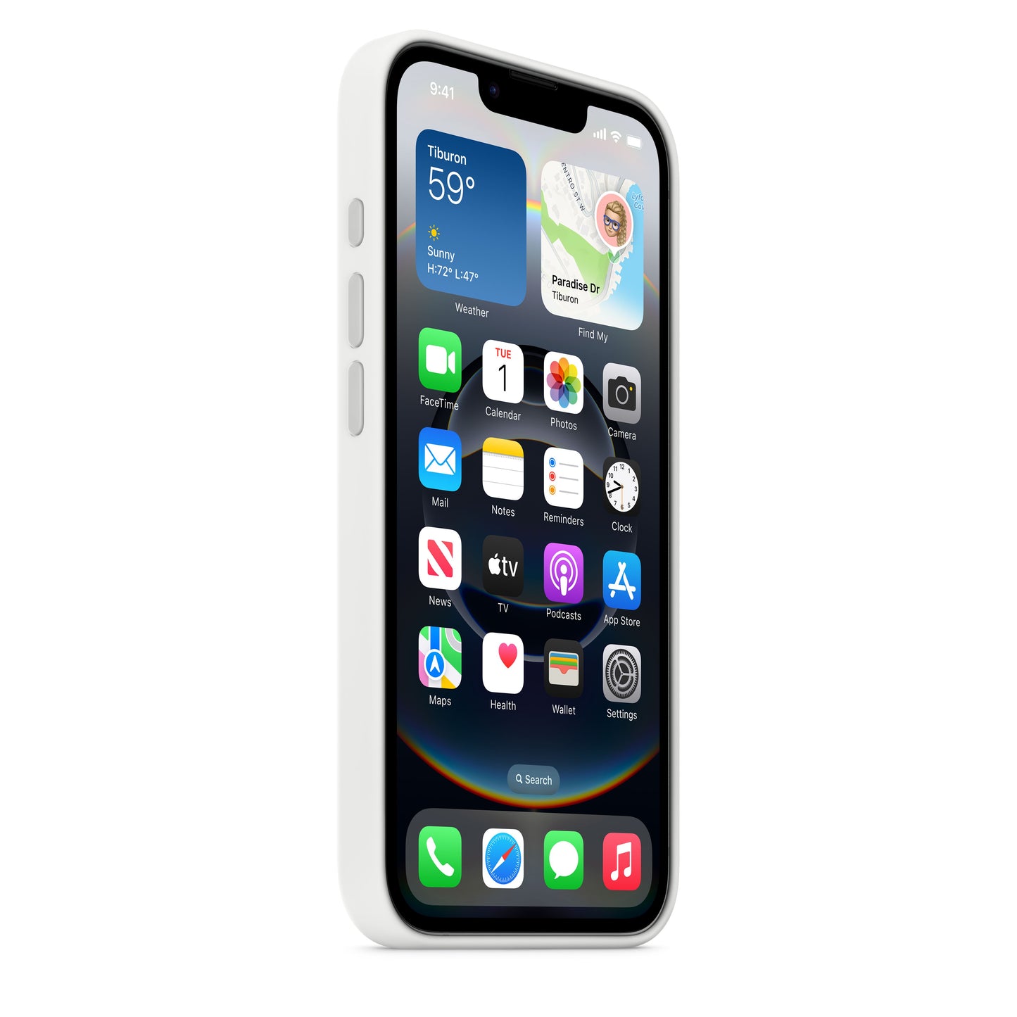 iPhone 16e Silicone Case – White - iSTYLE BG