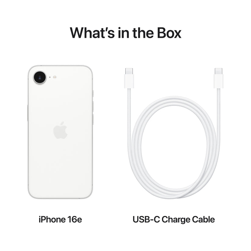 iPhone 16e 128GB White - iSTYLE BG