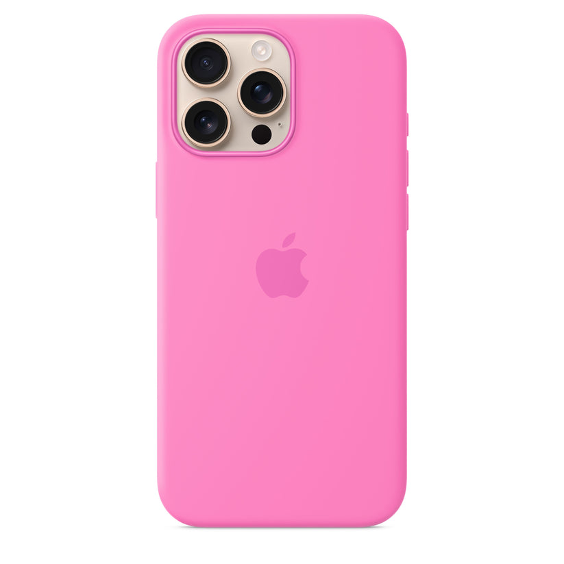 iPhone 16 Pro Max Silicone Case with MagSafe – Peony - iSTYLE BG
