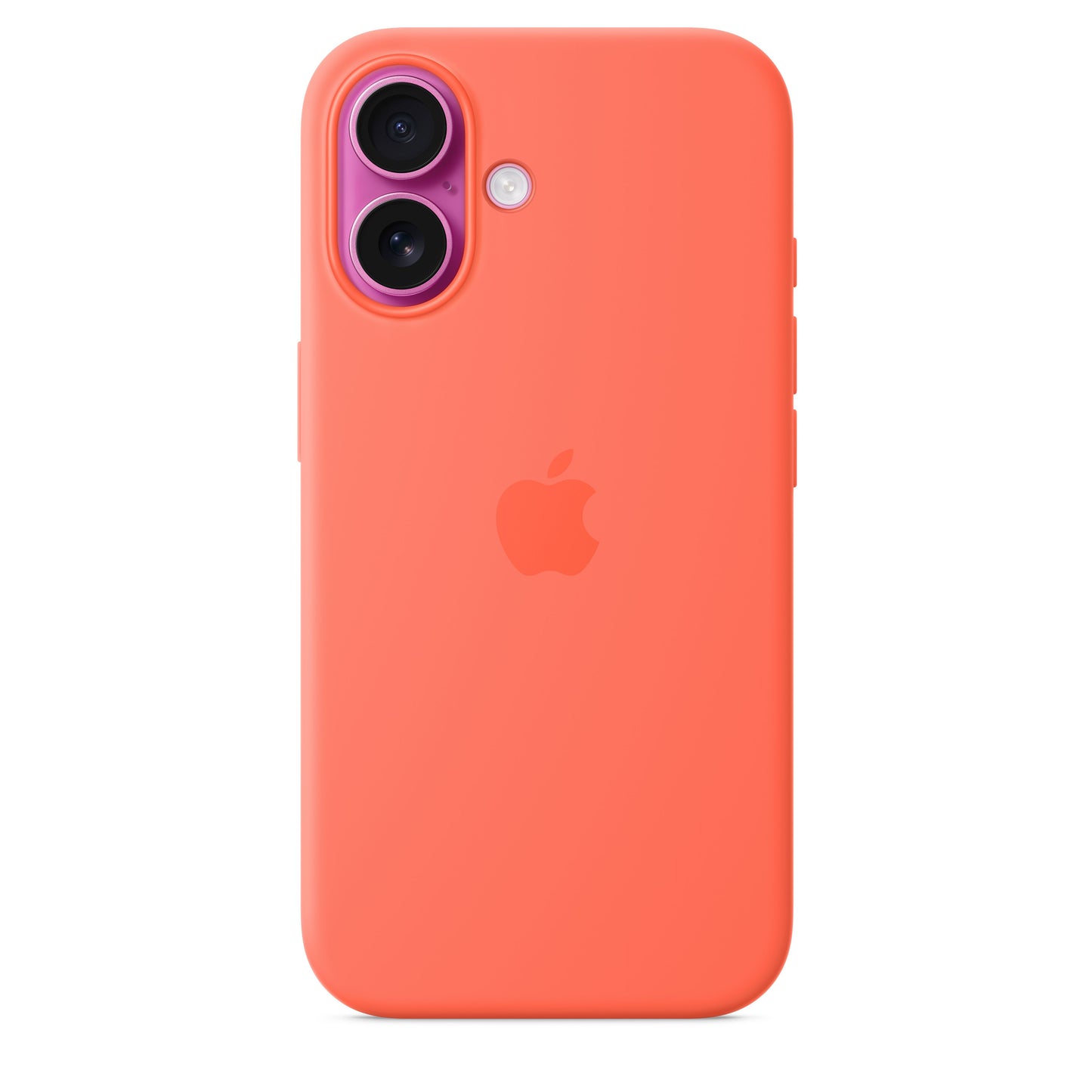 iPhone 16 Silicone Case with MagSafe – Tangerine - iSTYLE BG