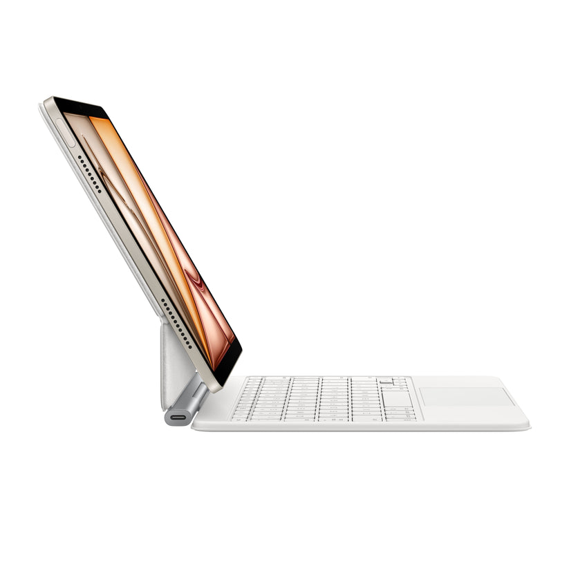 Magic Keyboard for iPad Air 11-inch (M3) - Ukrainian - White - iSTYLE BG