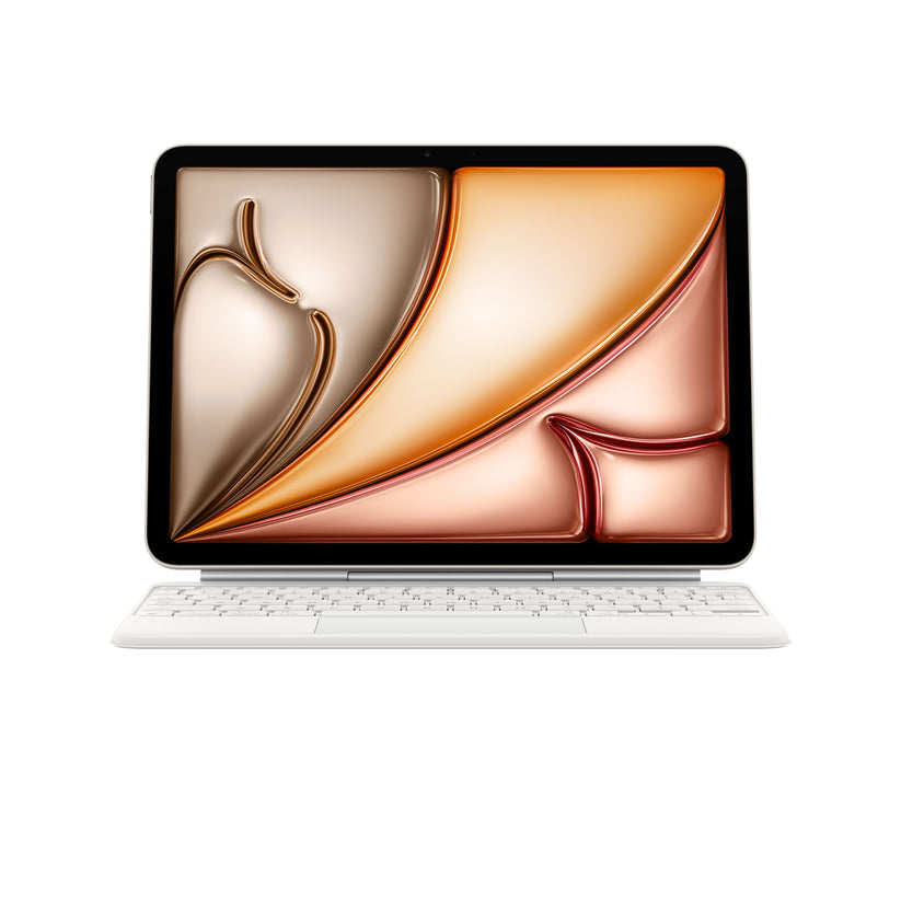 Magic Keyboard for iPad Air 11-inch (M3) - Ukrainian - White - iSTYLE BG