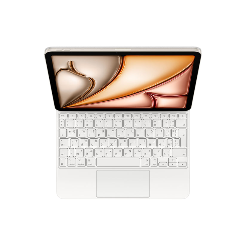 Magic Keyboard for iPad Air 11-inch (M3) - Bulgarian - White - iSTYLE BG