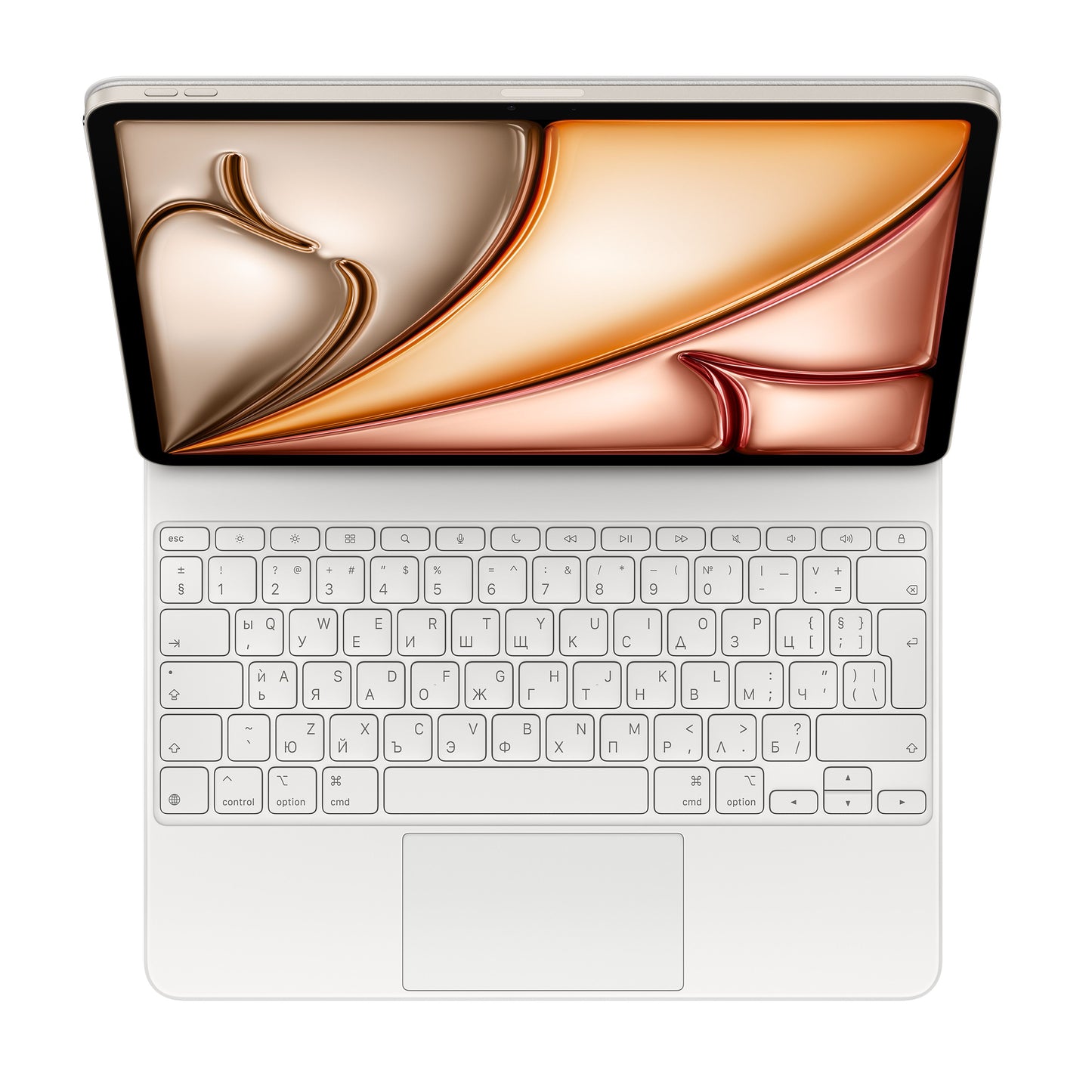 Magic Keyboard for iPad Air 13-inch (M3) - Bulgarian - White - iSTYLE BG