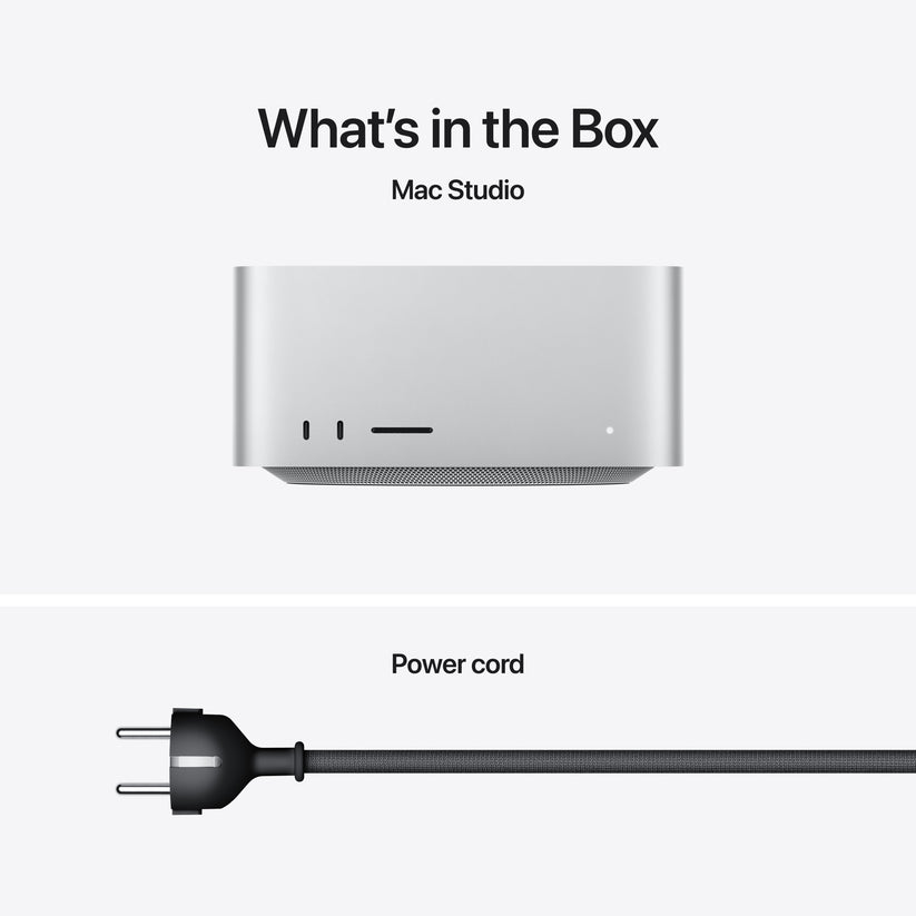 Mac Studio: Apple M3 Ultra with 28-core CPU and 60-core GPU, 1TB SSD - iSTYLE BG