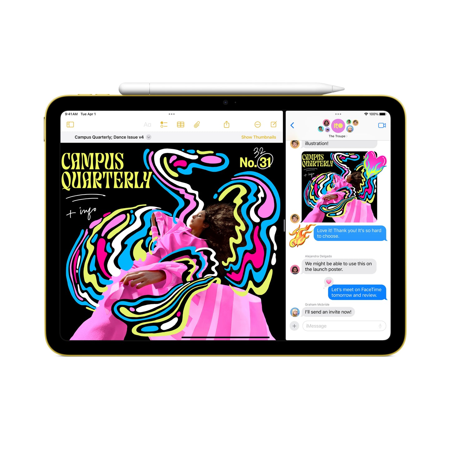 iPad Wi-Fi + Cellular 256GB - Pink (A16) - iSTYLE BG