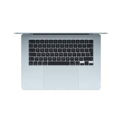 Разопакован 15-инчов MacBook Air с M4 чип, 256GB SSD, 16GB RAM, Int - Sky Blue - iSTYLE.bg
