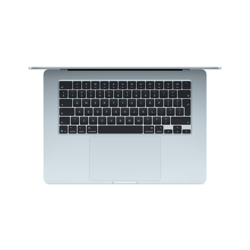 15-inch MacBook Air: Apple M4 chip with 10-core CPU and 10-core GPU, 256GB SSD - Sky Blue - iSTYLE BG