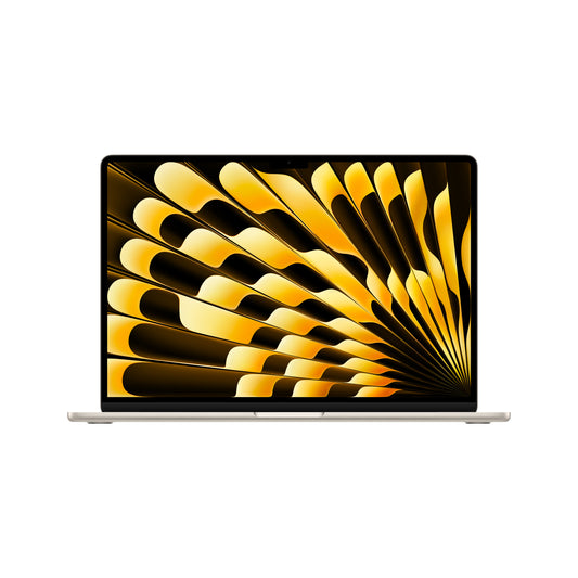 15-inch MacBook Air: Apple M4 chip with 10-core CPU and 10-core GPU, 256GB SSD - Starlight - iSTYLE BG