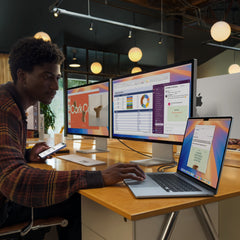 15-inch MacBook Air: Apple M4 chip with 10-core CPU and 10-core GPU, 256GB SSD - Starlight - iSTYLE BG
