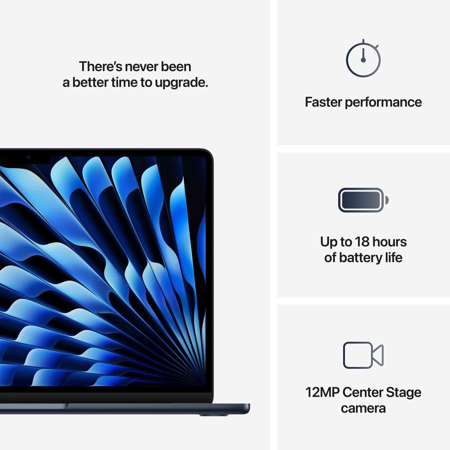 13-inch MacBook Air: Apple M4 chip with 10-core CPU and 10-core GPU, 512GB SSD - Midnight - iSTYLE BG