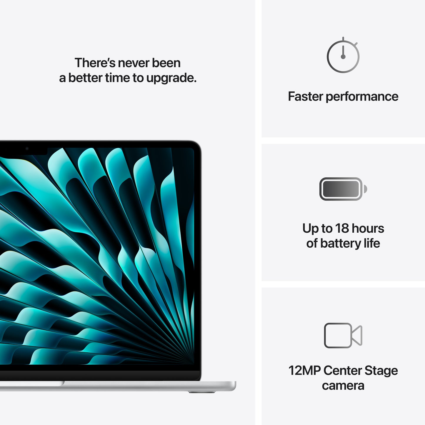 13-inch MacBook Air: Apple M4 chip with 10-core CPU and 10-core GPU, 512GB SSD - Silver - iSTYLE BG