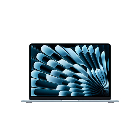 13-инчов MacBook Air: Apple M4 чип с 10-ядрен CPU и 10-ядрен GPU, 256GB SSD, 16GB RAM, International English - Sky Blue CTO