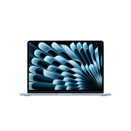 13-инчов MacBook Air: Apple M4 чип с 10-ядрен CPU и 10-ядрен GPU, 512GB SSD, 16GB RAM, German - Sky Blue CTO