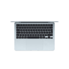 13-инчов MacBook Air: Apple M4 чип с 10-ядрен CPU и 10-ядрен GPU, 1TB SSD, 32GB RAM, German - Sky Blue CTO