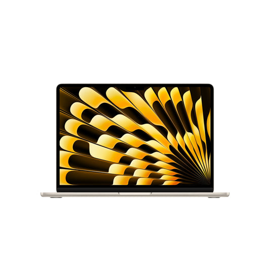 13-инчов MacBook Air: Apple M4 чип с 10-ядрен CPU и 10-ядрен GPU, 256GB SSD, 16GB RAM, US English - Starlight CTO