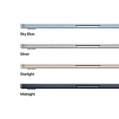 13-inch MacBook Air: Apple M4 chip with 10-core CPU and 8-core GPU, 256GB SSD - Starlight - iSTYLE BG