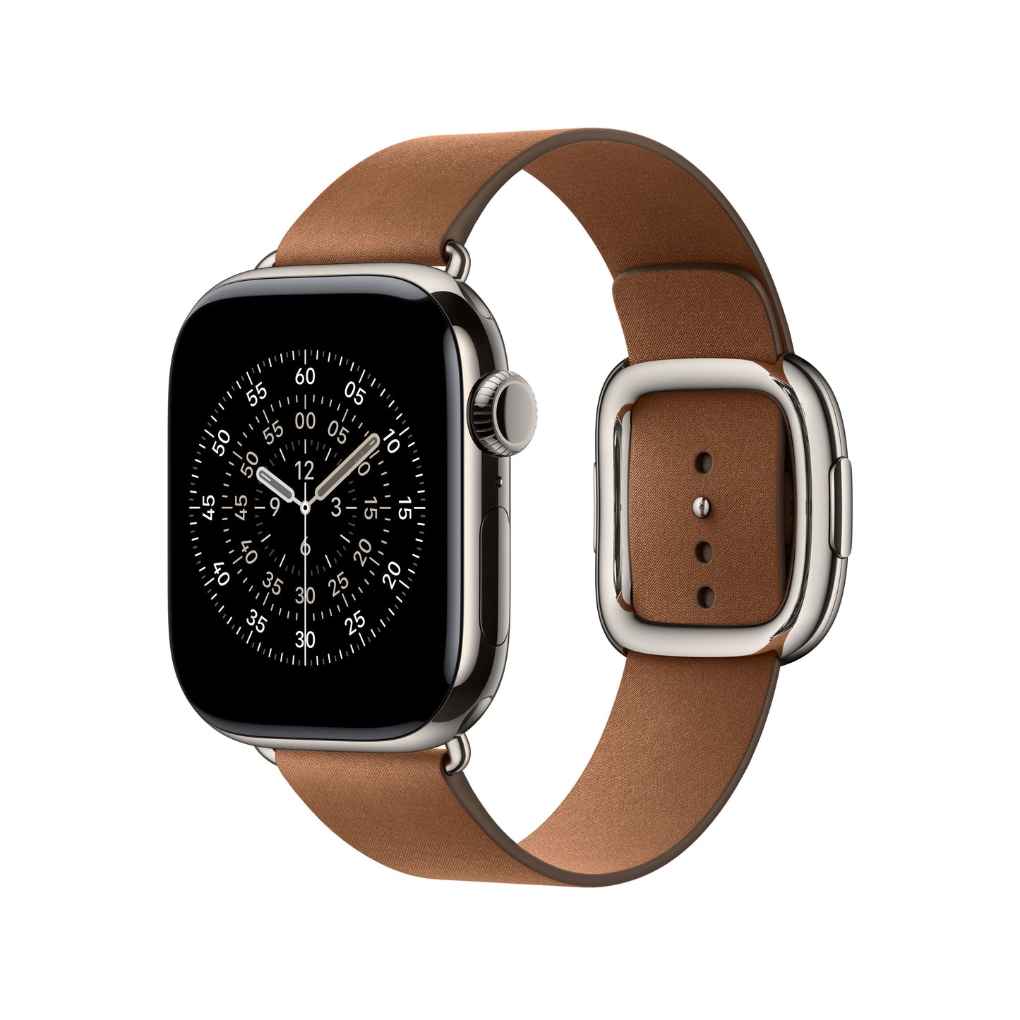 42mm Caramel Modern Buckle - Large - iSTYLE BG