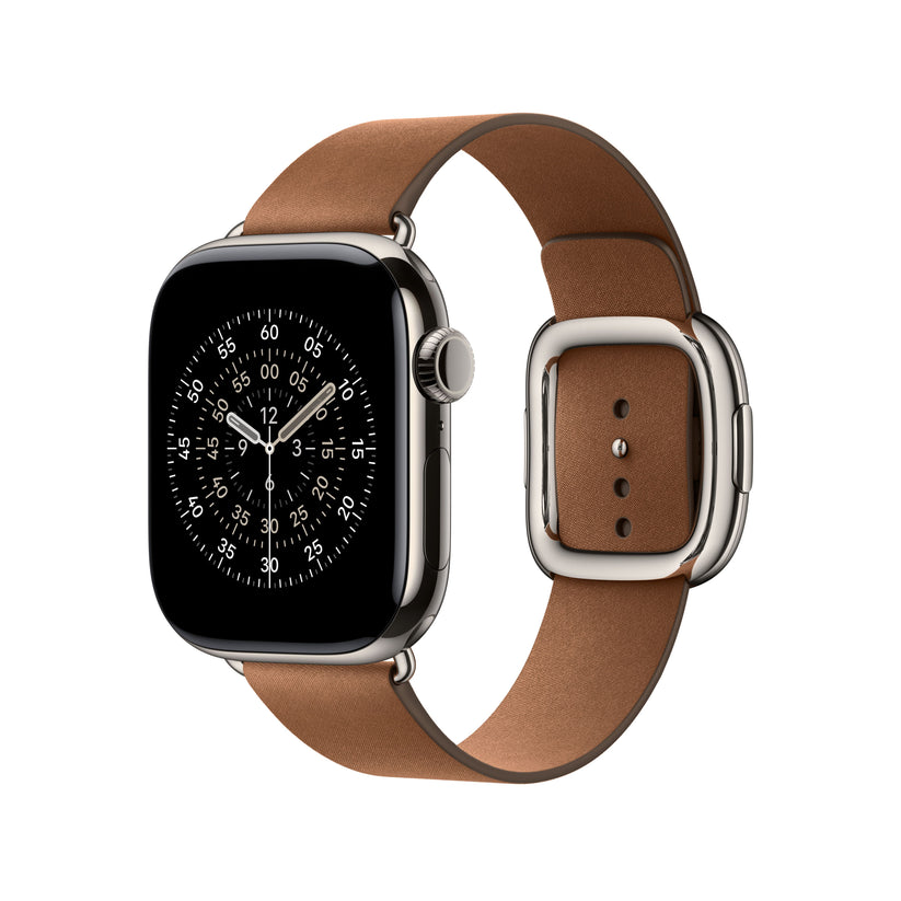 42mm Caramel Modern Buckle - Large - iSTYLE BG