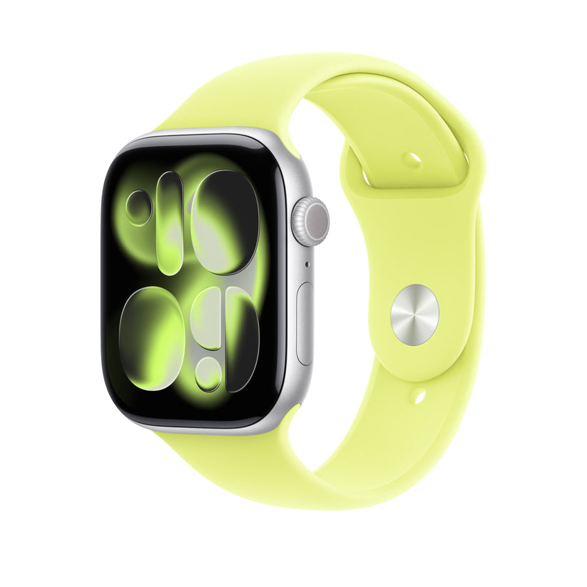 46mm Neon Yellow Sport Band - S/M - iSTYLE BG