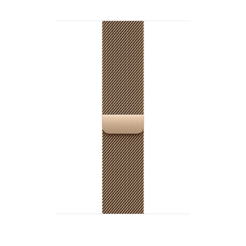 46mm Gold Milanese Loop - M/L - iSTYLE BG