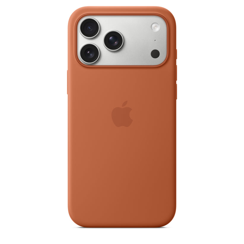 iPhone 17 Pro Max Silicone Case with MagSafe – Terra Cotta - iSTYLE BG