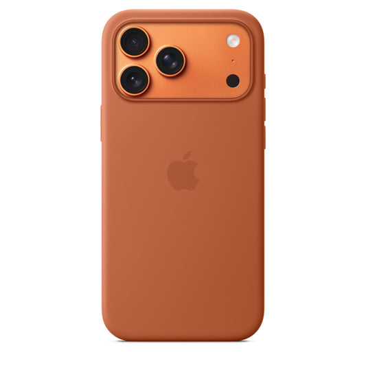 iPhone 17 Pro Max Silicone Case with MagSafe – Terra Cotta - iSTYLE BG