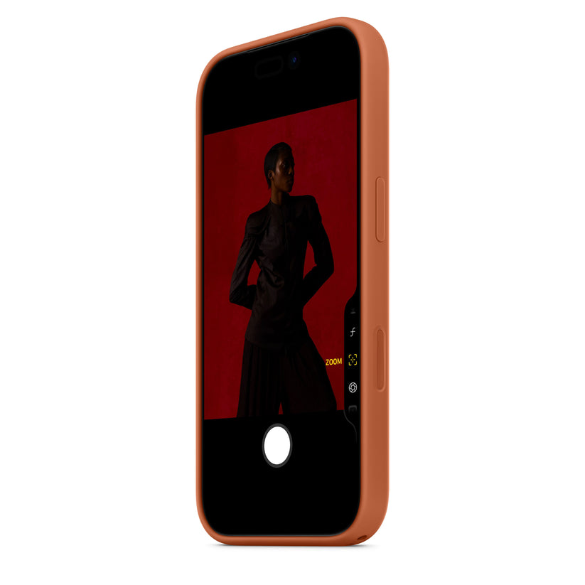 iPhone 17 Pro Silicone Case with MagSafe – Terra Cotta - iSTYLE BG