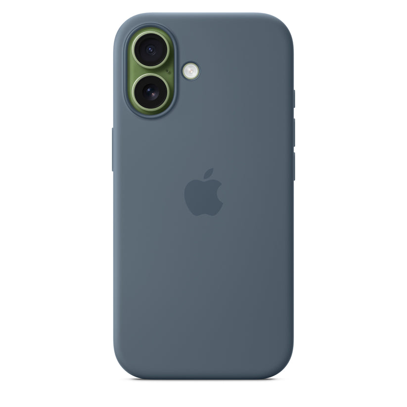 iPhone 17 Silicone Case with MagSafe - Anchor Blue - iSTYLE BG