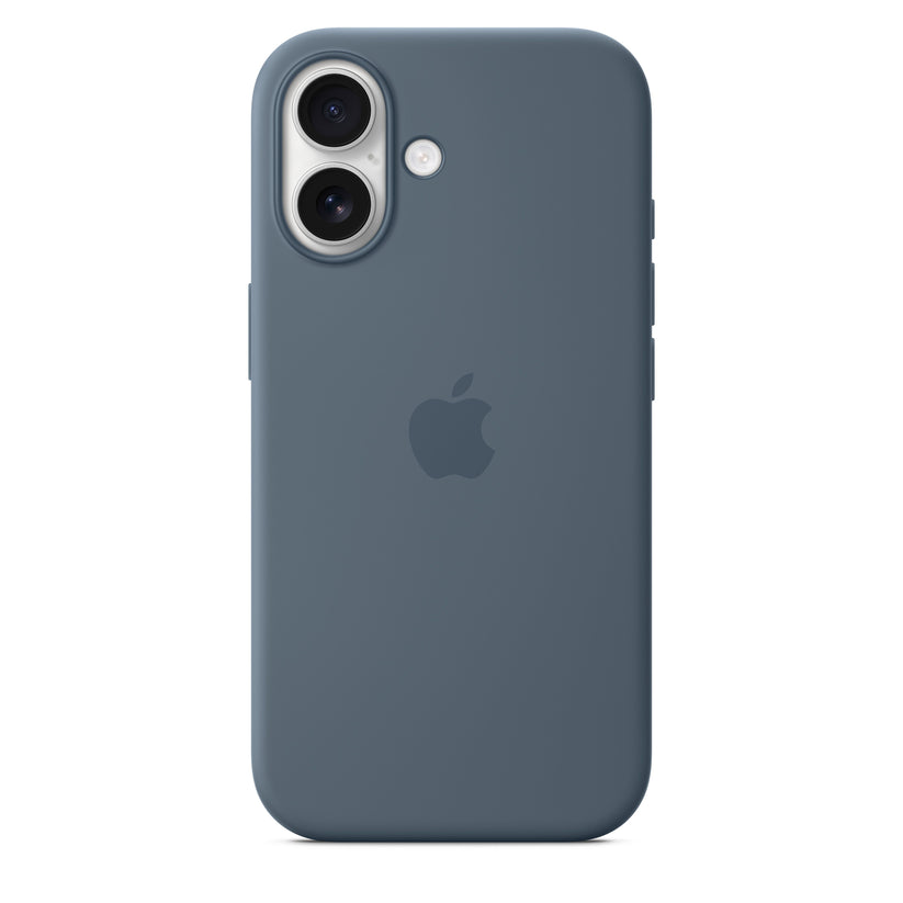 iPhone 17 Silicone Case with MagSafe - Anchor Blue - iSTYLE BG