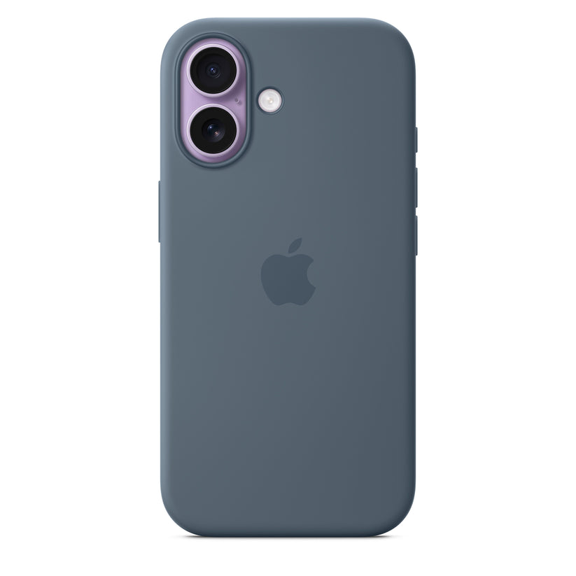 iPhone 17 Silicone Case with MagSafe - Anchor Blue - iSTYLE BG