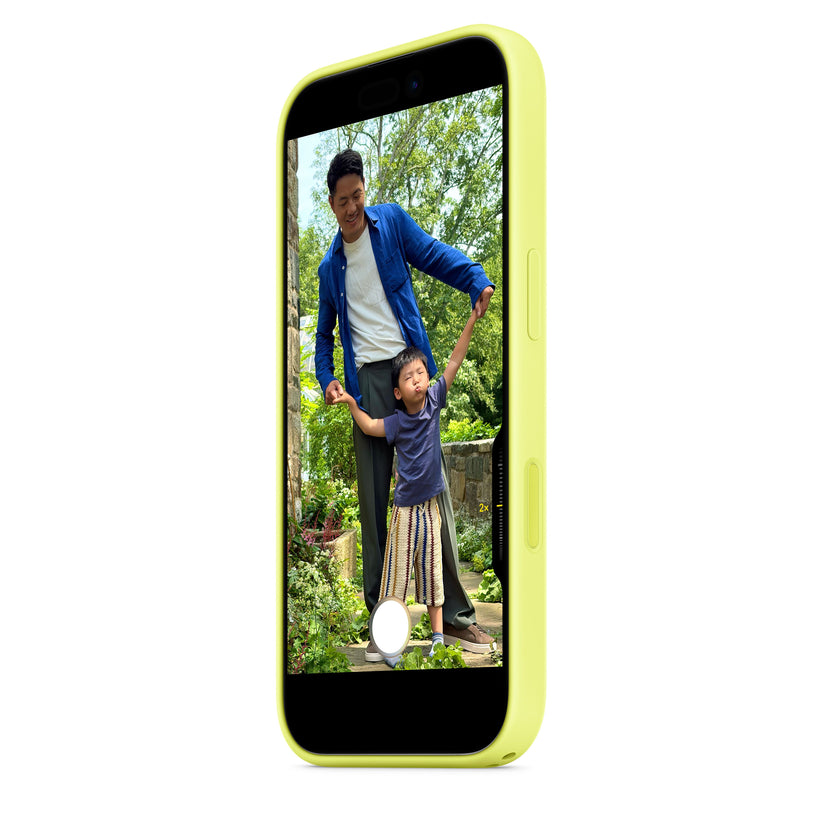 iPhone 17 Silicone Case with MagSafe - Neon Yellow - iSTYLE BG