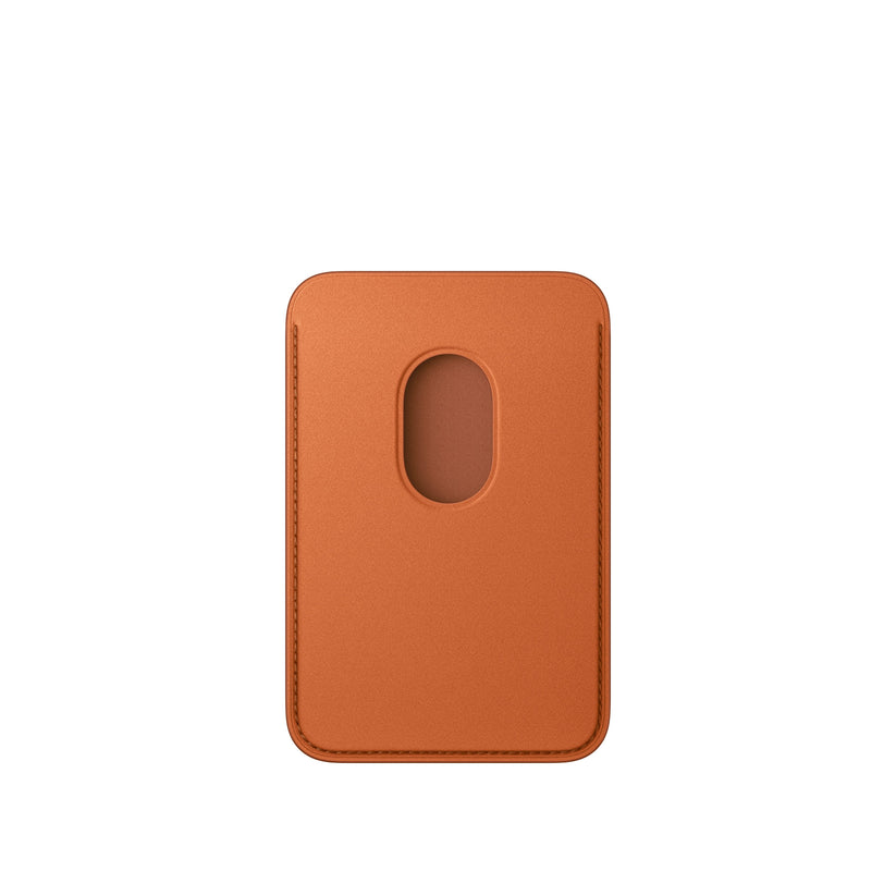 iPhone FineWoven Wallet with MagSafe – Fox Orange - iSTYLE BG