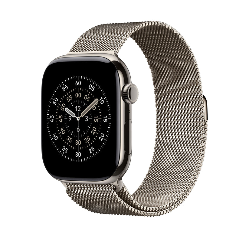 46mm Natural Milanese Loop - S/M - iSTYLE BG