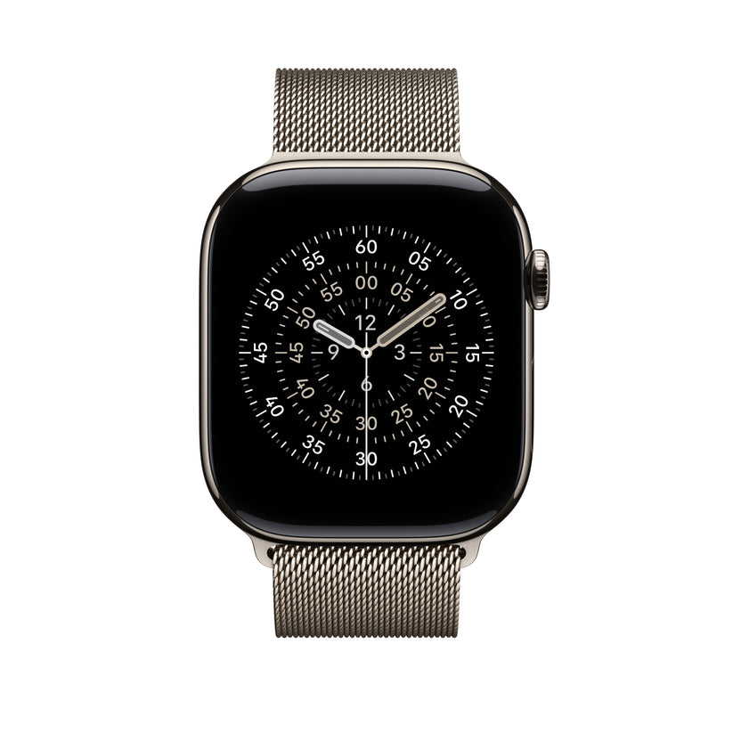 46mm Natural Milanese Loop - S/M - iSTYLE BG