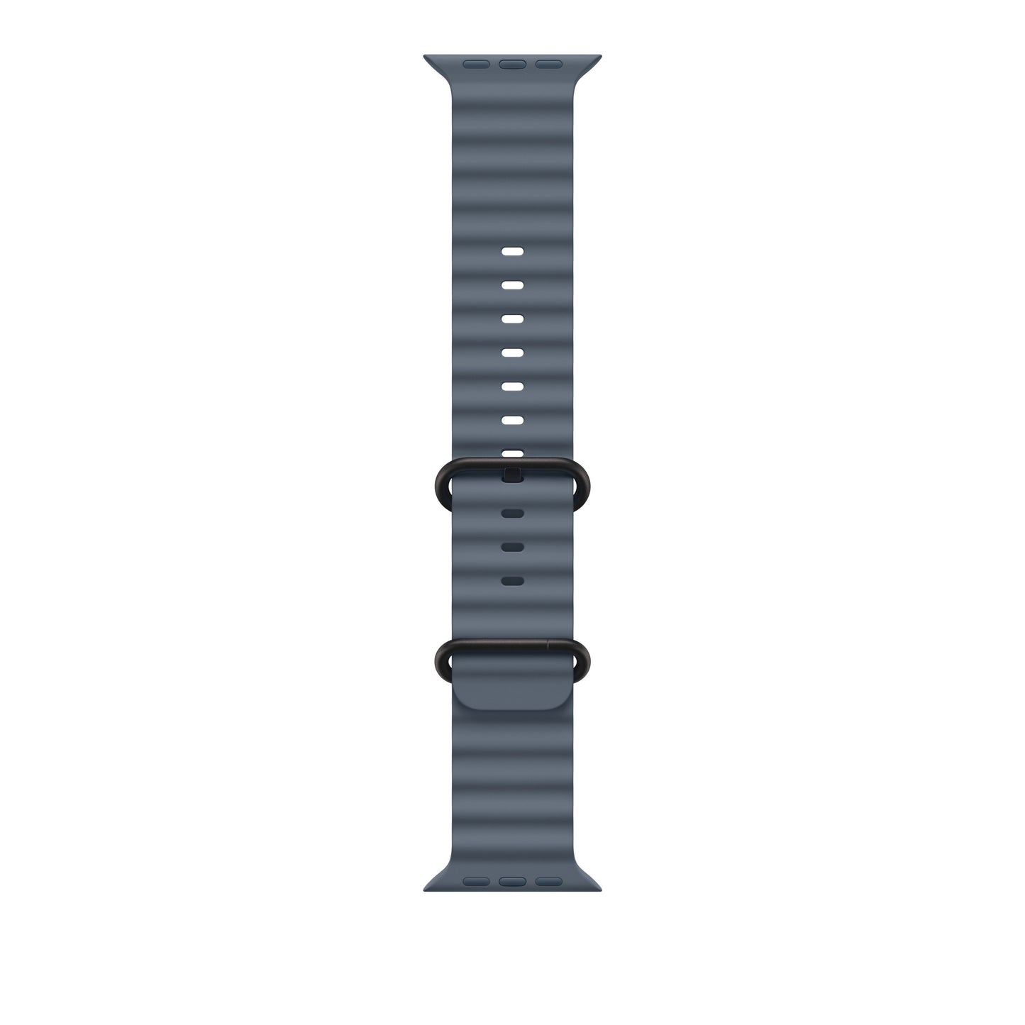 49mm Anchor Blue Ocean Band - Black Titanium Finish - iSTYLE BG