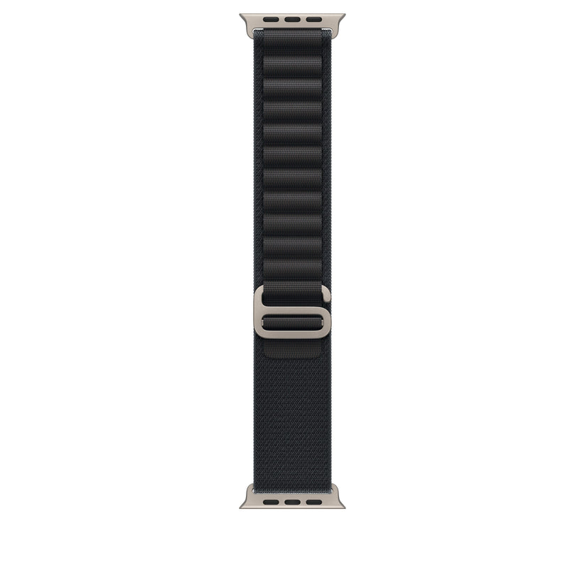 49mm Black Alpine Loop - Large - Natural Titanium Finish - iSTYLE BG