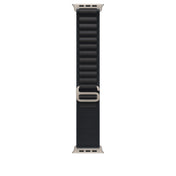 49mm Black Alpine Loop - Medium - Natural Titanium Finish - iSTYLE BG
