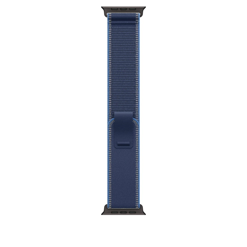 49mm Blue/Bright Blue Trail Loop - S/M - Black Titanium Finish - iSTYLE BG