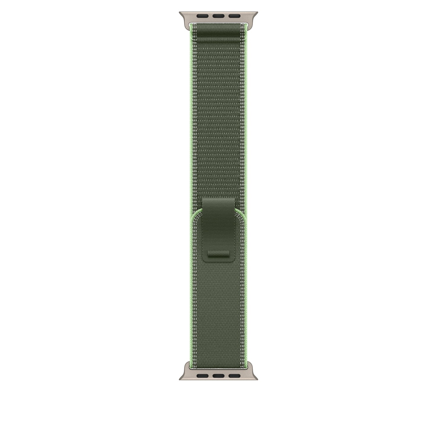 49mm Green/Neon Trail Loop – S/M - Natural Titanium Finish - iSTYLE BG