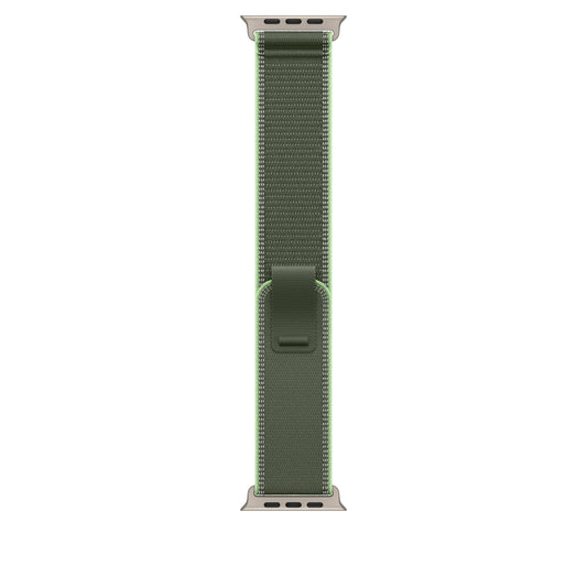 49mm Green/Neon Trail Loop – S/M - Natural Titanium Finish - iSTYLE BG