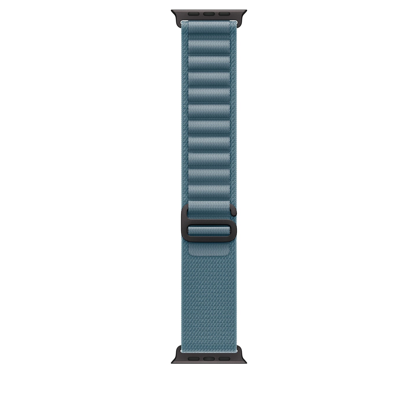 49mm Light Blue Alpine Loop - Medium - Black Titanium Finish - iSTYLE BG