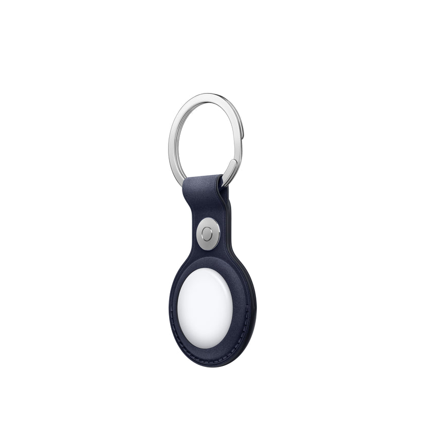 AirTag FineWoven Key Ring - Navy - iSTYLE BG