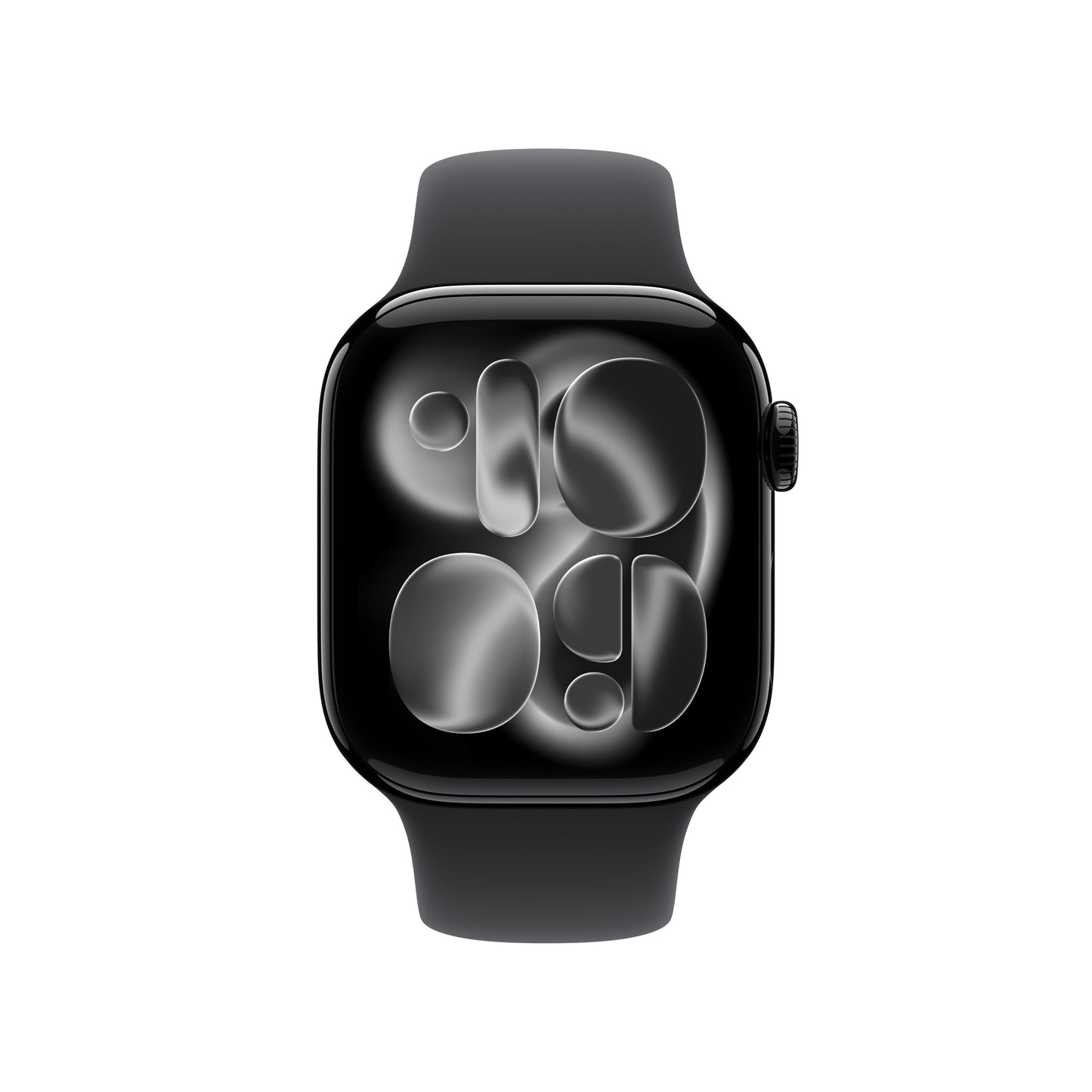Apple Watch Series 11 GPS + Cellular 42mm Jet Black Aluminium Case with Black Sport Band - S/M - iSTYLE BG