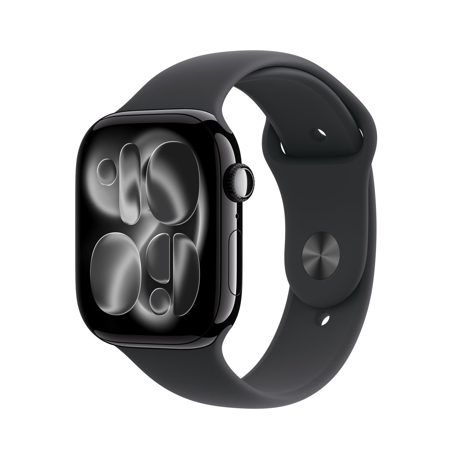 Apple Watch Series 11 GPS 46mm Jet Black Aluminium Case with Black Sport Band - M/L - iSTYLE BG